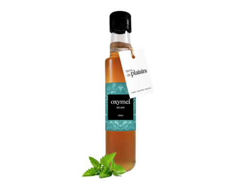 Oxymel mélisse Terre de Plaisirs. Une boisson ancestrale aux multiples vertus